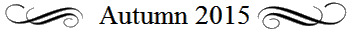 Autumn 2015