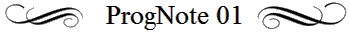 ProgNote 01