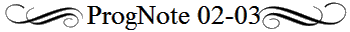 ProgNote 02-03