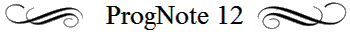 ProgNote 12