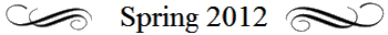 Spring 2012
