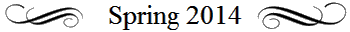 Spring 2014