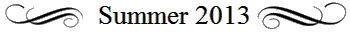 Summer 2013