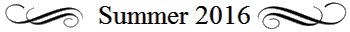 Summer 2016